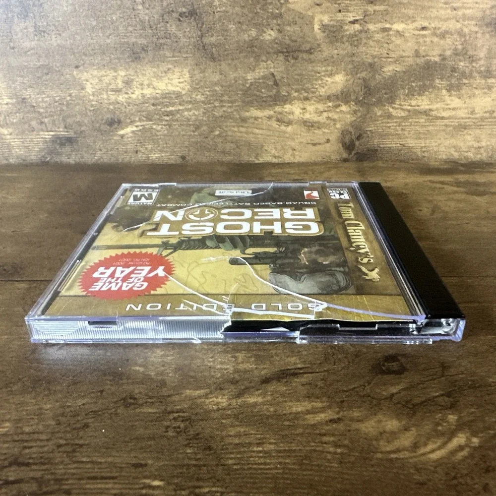 2003 Tom Clancy's Ghost Recon Gold Edition PC CD-ROM Software Ubisoft Tested